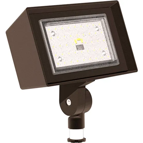 Hubbell Outdoor Ratio LED Floodlight, 3200L, 26W, 50K, Wide Dist