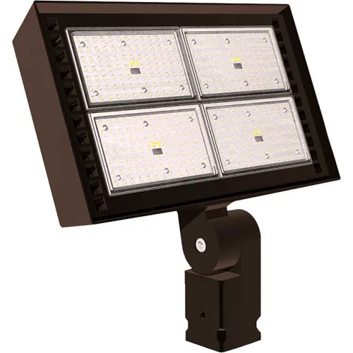 Hubbell Outdoor Ratio LED Floodlight, 30000L, 265W, 40K, Wide Dist