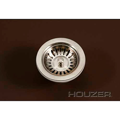 Houzer 190-9180 3-1/2&quot; Stainless Steel Basket Strainer