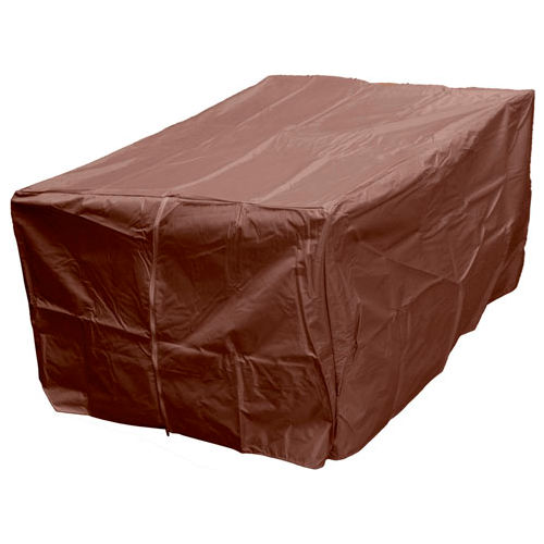 Hiland Fire Pit Cover HVD-1010CVR-M Rectangle Heavy Duty Waterproof 50"L x 38"W x 23"H Mocha