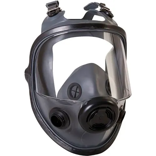 Honeywell North 5400 Full Facepiece Respirator with 4 Strap Headband ...