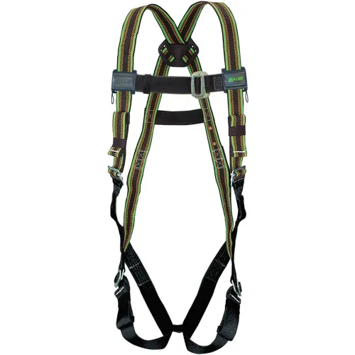 Miller® H13110022 Full Body Harness, Back D Ring, Tongue Leg Strap