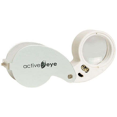 Active Eye AEM30 Lighted Loupe Magnifier, 30x