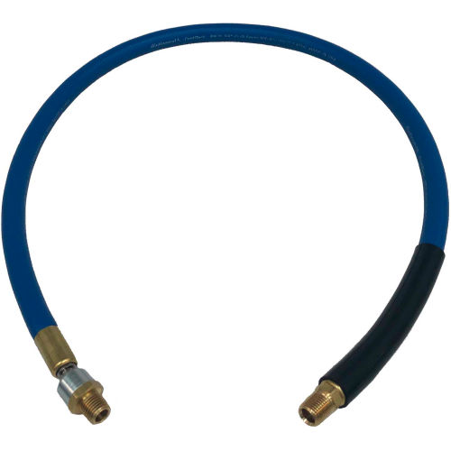 Alliance Hose Thermoplastic Snubber Hose 1/2" x 24" With 3/8" Male by