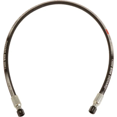 2-Wire Hydraulic Hose – 3/8” X 36” With Male NPT Fittings (100R2AT-6 Type)