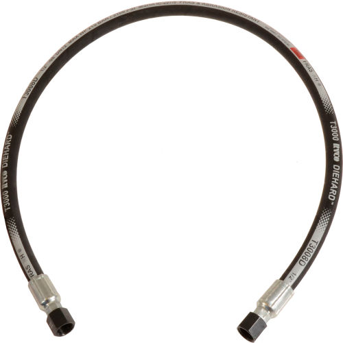 Ryco Hydraulic Hose Assembly, 1/2 In. x 120 In. 3000 PSI F+F JIC