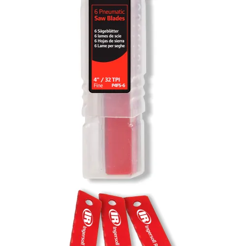 Ingersoll Rand® Fine Pitch Air Reciprocating Saw Blade, Pack of 6