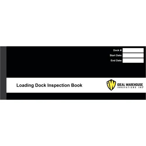 Ideal Warehouse® Replacement Log Book For Loading Dock Pkg Qty 5
