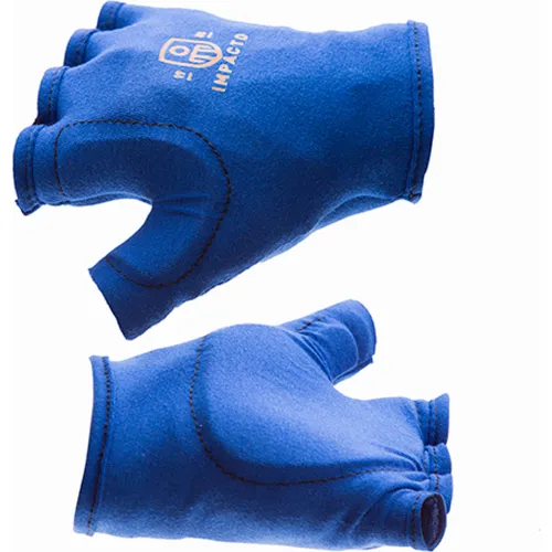 Impacto Fingerless Tool Grip Gloves with Thumb Web Padding, Quantity: Each  of 1