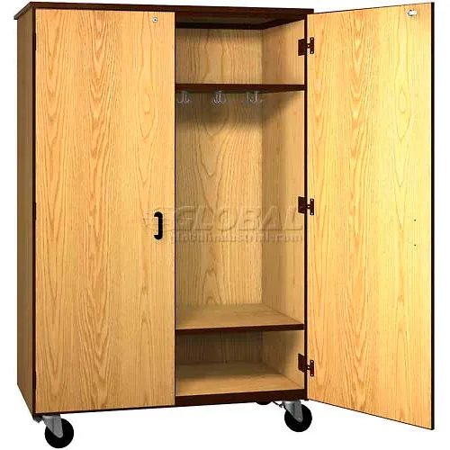 Mobile Wardrobe Storage Cabinet