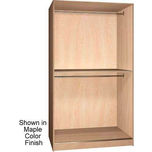 Ironwood 2 Compartment Wardrobe Storage Open Cabinet, Cactus Star Color