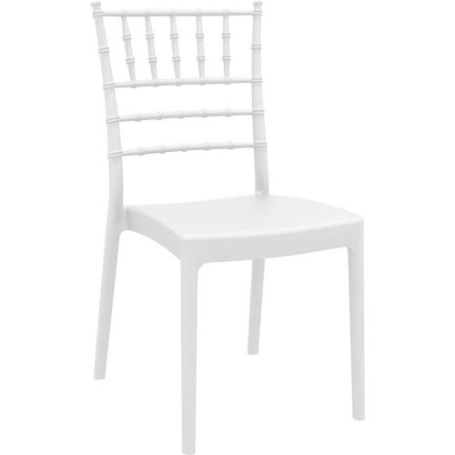 Siesta Josephine Outdoor Wedding Chair, White
