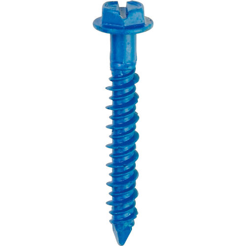 ITW Tapcon 24230 - 1/4" x 2-3/4" Concrete Anchor - Hex Head - Made In USA - Pkg of 25