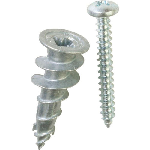 ITW E-Z Ancor 25216 - Stud Solver 50 lb. Self-Drilling Drywall Anchor - Made In USA - Pkg of 20