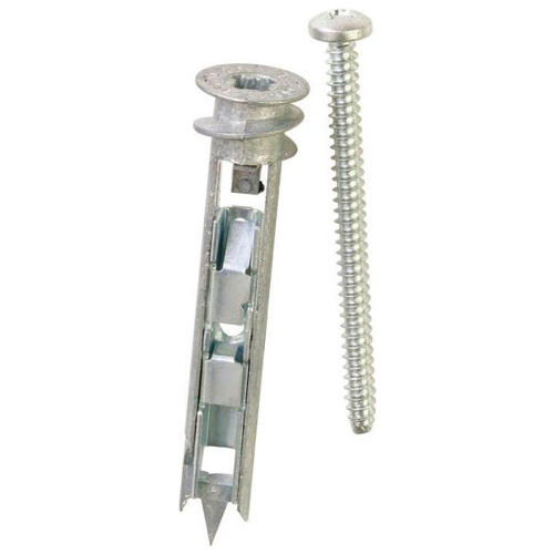 ITW E-Z Ancor 25220 - Toggle Lock 100 lb. Self-Drilling Drywall Anchor - Made In USA - Pkg of 10