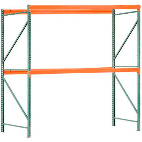 Interlake Mecalux Pallet Rack Teardrop Starter, 108"W x 42"D x 120"H