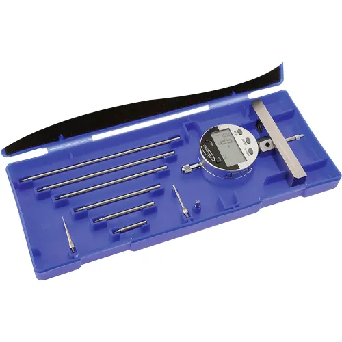 IGaging 6" Dial Caliper – Inch & Metric – Stainless Steel W/ Storage Case + Optional Depth Gauge
