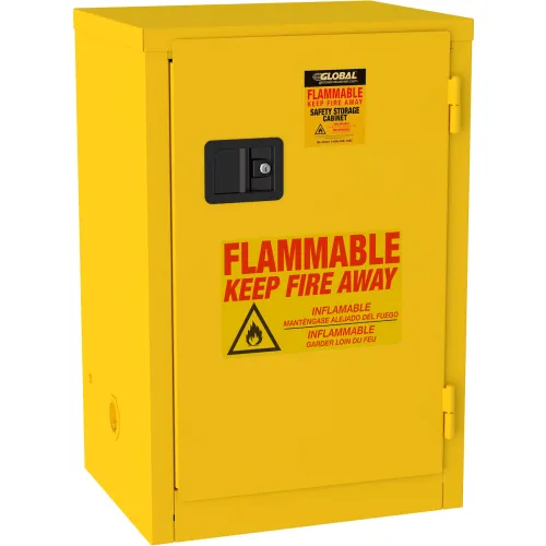 Global Industrial™ Flammable Cabinet, Manual Close Single