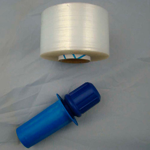 Goodwrappers® PRD-318M Banding Film, 1000' x 3" x 80 Gauge w/ Extended Core Handle - 18/PACK