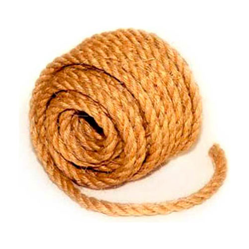 BOEN Sisal 3-Strand Twisted Rope SLR1450 - 1/4&quot; x 50' - 1 Lb. - Camel