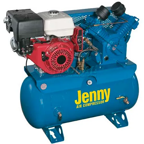 Jenny W11HGB 30T 11 HP Stationary Gas Compressor 30 Gal 175 PSI 17.6 CFM Honda