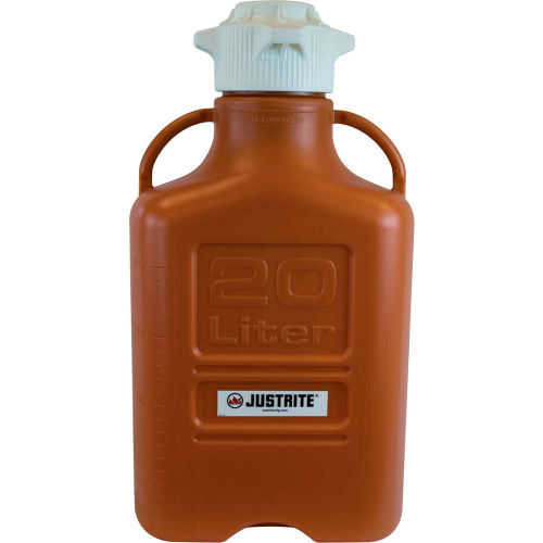 Justrite 12922 Carboy, HDPE, 20-Liter