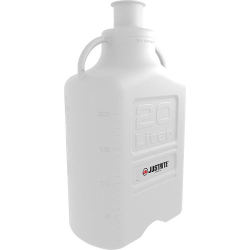 Justrite 12936 Carboy With 3&quot; Sanitary Neck, PP, 20-Liter