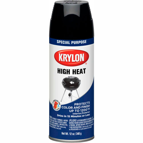 krylon high heat paint black
