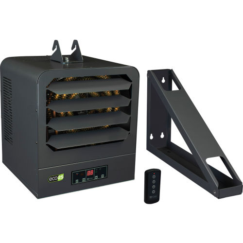 King Electric ECO Unit Heater KB2407-1-B2-ECO w/ Bracket, Remote and Thermostat 240V 7.5KW 1 PH