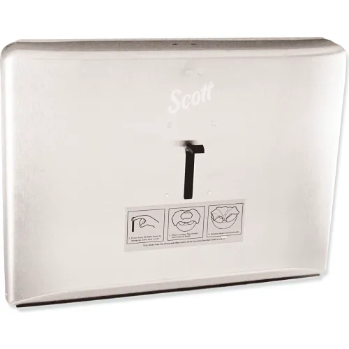 Personal Seat Cover Dispenser, 16.6 x 2.5 x 12.3, Stainless Steel Personal Seat Cover Dispenser, 16.6 x 2.5 x 12.3, Stainless Steel