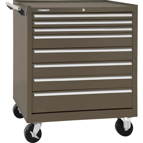 Kennedy® K2000 8 Drawer Roller Cabinet, 34