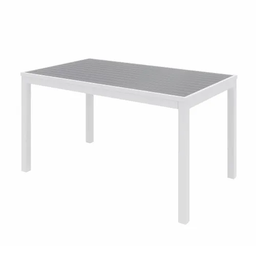 KFI Gray Indoor/Outdoor Furniture - Synthetic Polymer Seat - Aluminum Frame - Gray - 1 Each KFI Gray Indoor/Outdoor Furniture - Synthetic Polymer Seat - Aluminum Frame - Gray - 1 Each