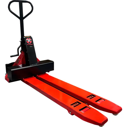 Renegade adjustable fork width manual pallet jack truck 2500 lb