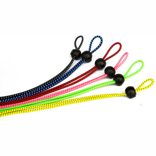 Kemp Bungee Cords, Lime Green & White, 14-004-GRN/WHI