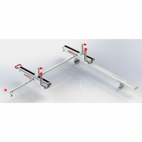 Weather Guard EZ-Glide 2™ Drop-Down Ladder Kit w/Cross Member, Extend, Mid/High-Roof 2297-3-01
