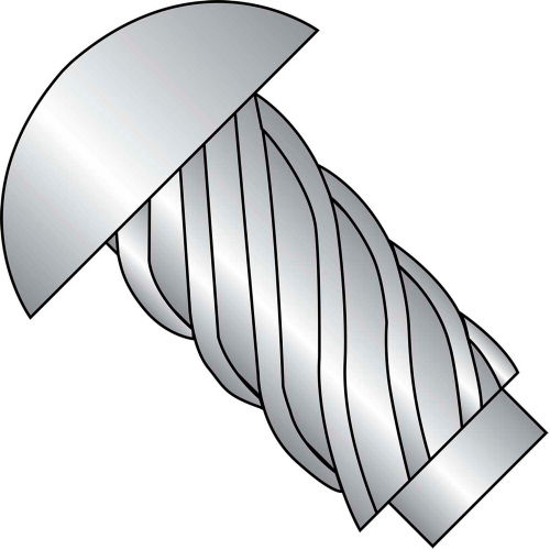 2 x 1/4 Round Head Type U Drive Screw 188 Stainless Steel Pkg of 10000