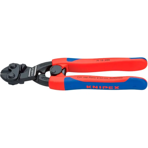 KNIPEX® 71 12 200 SBA High Leverage Cobolt® Bolt Cutters W/Spring-Comfort  Grip 8