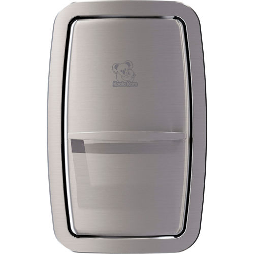 Koala Kare® Vertical Baby Changing Table Recess Mounted Stainless