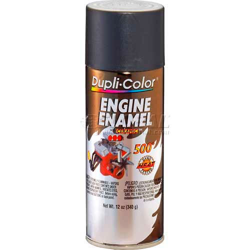 DupliColor® Engine Enamel With Ceramic Cast Coat Iron 12 Oz. Aerosol