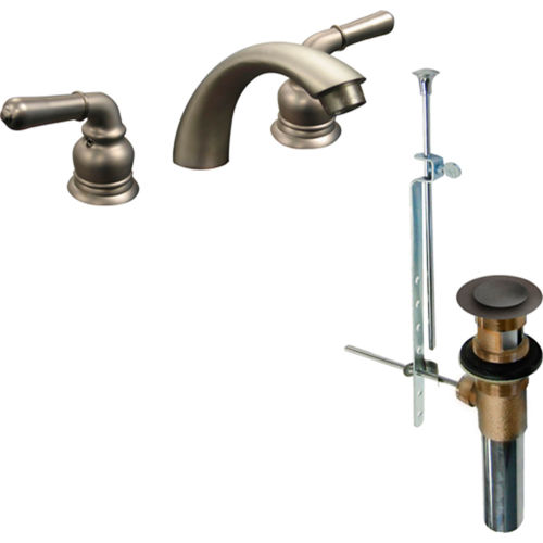 Dominion Faucets 775505 Wide Spread Faucet w/ Pop Up & Medium Arc