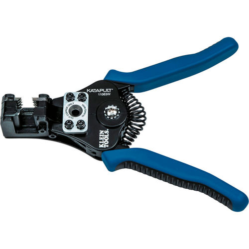 Klein Tools&#174; 11063W Katapult&#174; 8-20 AWG Solid & 10-22 AWG Stranded Wire Stripper/Cutter
