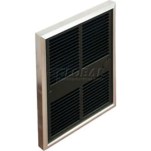 TPI Fan Forced Wall Heater W/ Double Pole Thermostat, 2000W, 208V