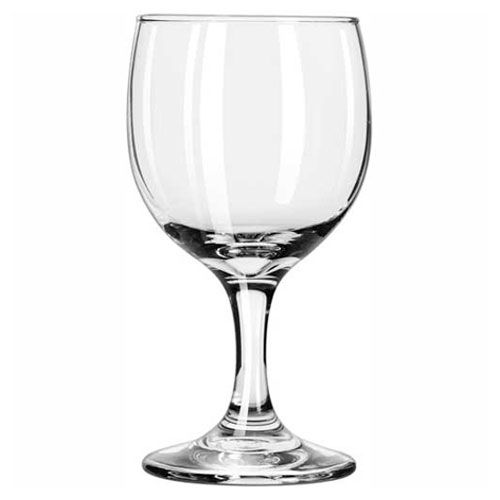 Libbey Glass 3764 - Glass 8.5 Oz., Embassy Wine, 24 Pack
