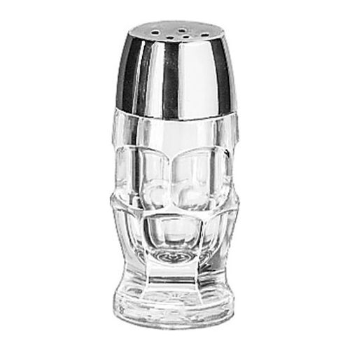 Libbey Glass 5221 - Glass Shaker 1.25 Oz., With Chrome Top, 24 Pack