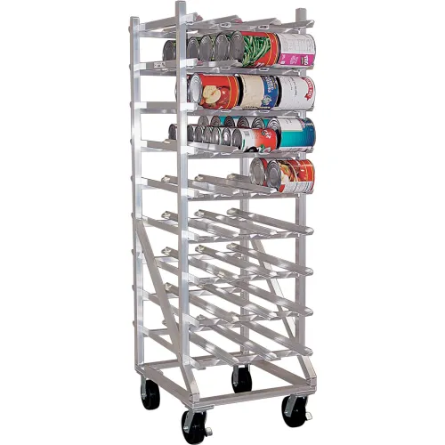 Lakeside 335 Aluminum Mobile #10 Can Rack - Full Size