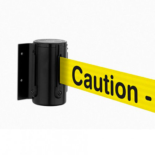 Tensabarrier® Retractable Belt Barrier, Black Case W/71/2