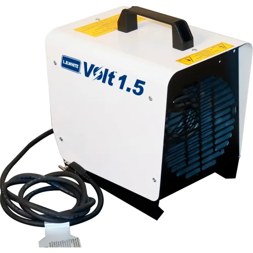 LB White® Volt™ Portable Electric Heater w/ Thermostat, 120V, 1