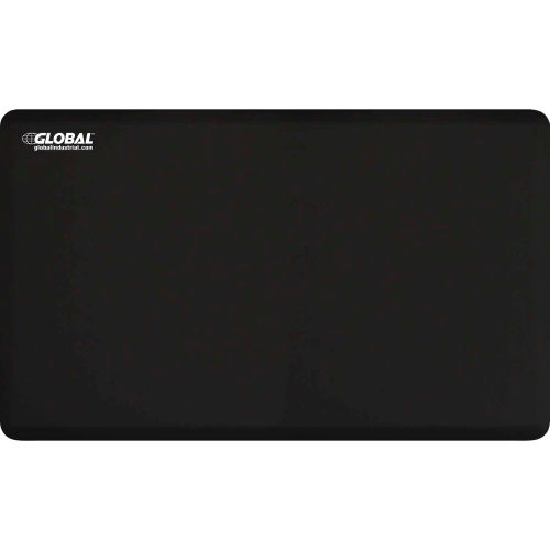 Global Industrial&#8482; Supreme Anti Fatigue Mat 3/4&quot; Thick 3' x 5' Black