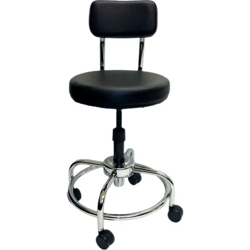 Lab Stool with Back Support, Laboratory Accessories