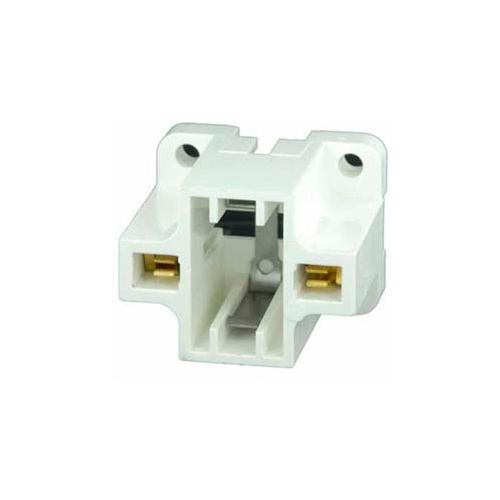 Leviton 26719-400 Compact Fluorescent Lampholder, White